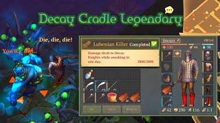 Grim Soul - Decay Cradle Legendary [2] | Completing Lubenian Killer Task