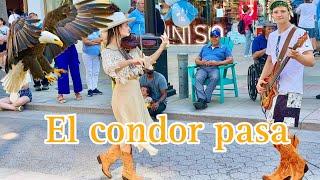 El Condor Pasa - Avelina, Artur Kushnir and MOM- Violin& piano cover