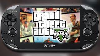 Playing GTA 5 on PS VITA (Remote Play)