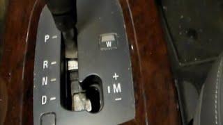 Volvo S40 Geartronic sensor replace