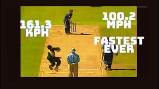 Shoaib Akhtar Bowls World's Fastest Delivery Ever 100+MPH | HD