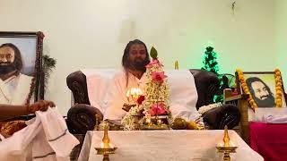 Rudra Pooja 08 Dec 2024 - part 1 - Art of Living Gnanakshethra Kozhikode, Tali