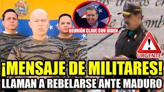 URGENTE MILITARES LANZAN SEÑAL DE GUERRA CONTRA MADURO ¡EL DICTADOR ATRINCHERADO! | BREAK POINT