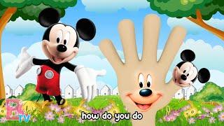  LIVE! MICKEY MOUSE FINGER FAMILY - Nursery Rhymes & Kids Songs