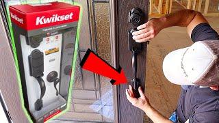 KWIKSET Door Handle Install FAST and EASY! - Step By Step Instructions