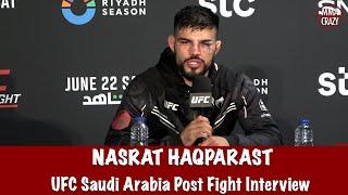 Nasrat Haqparast on Renato Moicano call out "I'm coming for the top 15 with violence"