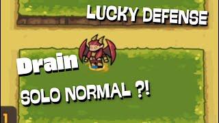 Lucky Defense Dragon's Treasure Drain Solo Normal easy ?! #luckydefense #운빨용병단 @luckydefense111