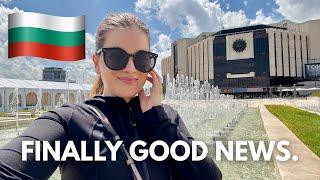 I'M BACK IN SOFIA | Ad Sense Update, Travel Plans + Getting On Bulgarian Television!