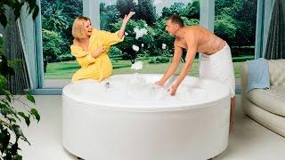 Allegra by Aquatica Round Freestanding Bathtub Infomercial