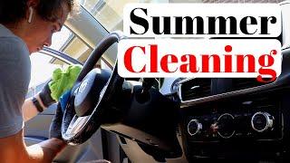 How To Detail Your Car Interior From Start to Finish | CLEANING EVERYTHING