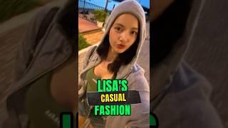 Lisa’s Casual Fashion #lisa #kpop #shorts