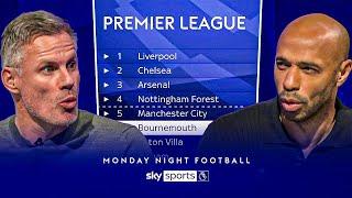 Thierry Henry and Jamie Carragher PREDICT who will win the Premier League title 