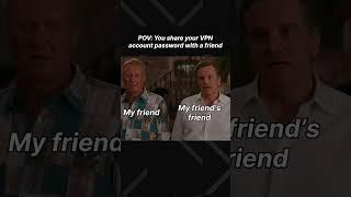 I shared my VPN account #shorts