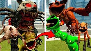 All Zoochosis Mutant Animals vs All Smiling Critters in Garrys Mod 