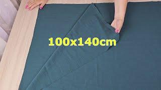 Summer skirt without a pattern in 1 hour