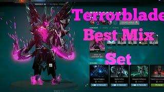 DOTA2:TERRORBLADE BEST MIX SET[WITH ARCANA RUBILINE]