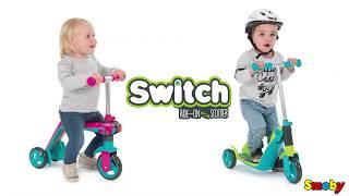 Smoby Switch käännettävä 2in1 potkulauta / potkupyörä - Karkkainen.com