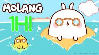 Molang - Endless summer with Molang and Piu Piu ! | cutecartoon More ⬇️ ⬇️ ⬇️