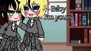 Baby i'm yours meme Yuumika ||Yuu is jealous?  || part 2 of jealous face meme