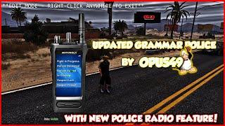 Newly Updated Grammar Police | New Feature | GTA V | LSPDFR