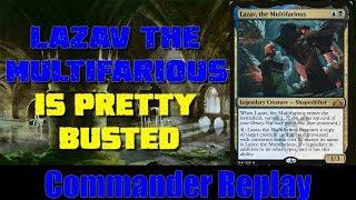 Lazav the Multifarious is Pretty Busted vs Nahiri, Horde of Notions, Kambal