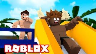 I VANDLAND MED ELGEN! - Robloxian Waterpark ft. Den Mandige Elg