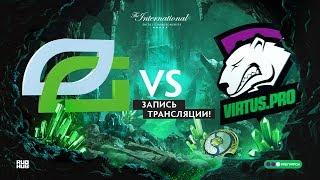 Optic vs Virtus.pro, The International 2018, Playoff, game 1