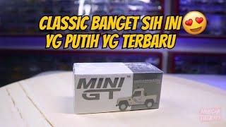 WARNA PUTIH CLASSIC BANGET, MINI GT LAND ROVER DEFENDER 90 PICK UP