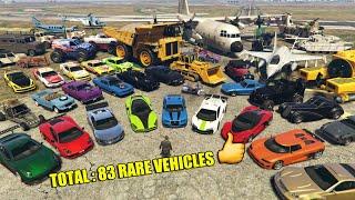 All Rare & Secret Cars in GTA 5 (Hidden Vehicle Locations Guide - Story Mode)