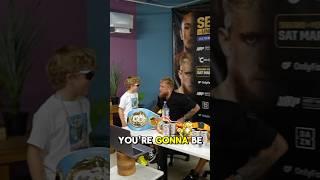 JAKE PAUL had TYDUS do his interview on LIVE TV ‼️……. #jakepaul #boxing #interview