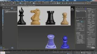 3DS MAX Chess Project - Video Three Modelling the Rook