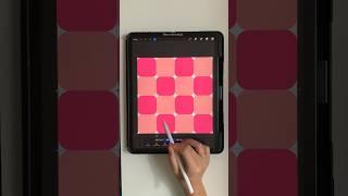 Easy Optical Illusion #art #procreate #digitalart #graphicdesign #ipad #tutorial #abstractart #cute