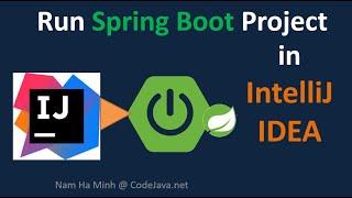 How to Run Spring Boot project in IntelliJ IDEA