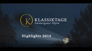 Klassiktage Ammergauer Alpen - Highlights 2016