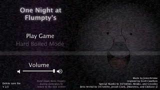 One night at Flumpty's walkthrough + Hard Boiled Mode (No comments)