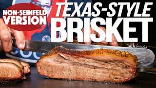 TEXAS STYLE SMOKED BRISKET AT HOME (NON REVERSE VERSION) | SAM THE COOKING GUY