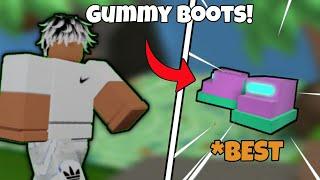 GETTING THE GUMMY BOOTS! (BEE SWARM SIMULATOR) ROBLOX