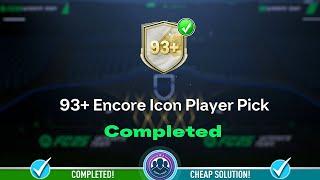 93+ Encore Icon Player Pick Opened! - Cheap Solution & SBC Tips - FC 25