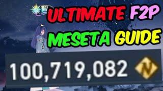 [PSO2:NGS] Ultimate F2P Meseta Earning Guide