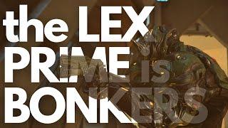 the LEX PRIME is BONKERS | Warframe