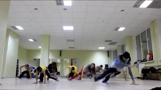 Breakletics rootine. Fitness - centre "Maximum", Gubkin city, Russia.