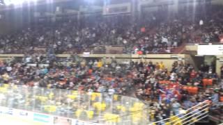 Alaska Aces Crowd After Goal on 11/16