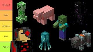 Minecraft Mob Tier List