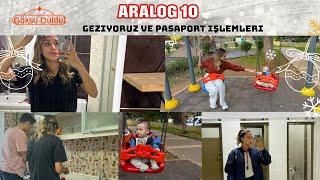 Aralog 2024 #10 | Pasaport Çıkarttım, Park Günlükleri, Temizlik 