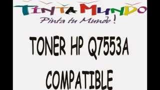 Toner Negro HP Q7553X / 53X compatible