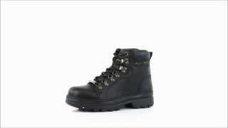 AdTec Womens Black 6in Steel Toe Work Boot Leather Oil Resistant - Style # 2980