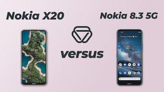 Nokia X20 vs Nokia 8.3 5G - Vergleich der wichtigsten Unterschiede auf deutsch