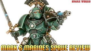 Horus Heresy Mark 6 Tactical Squad On Sprue Review - Age of Darkness - Space Marines