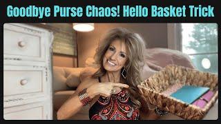 The $5 Purse Basket Hack That Changed Everything! (Simple Organization Tip You’ll Love)