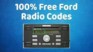 100% Free Ford Radio Codes | Unlock Your Ford Radio For Free!